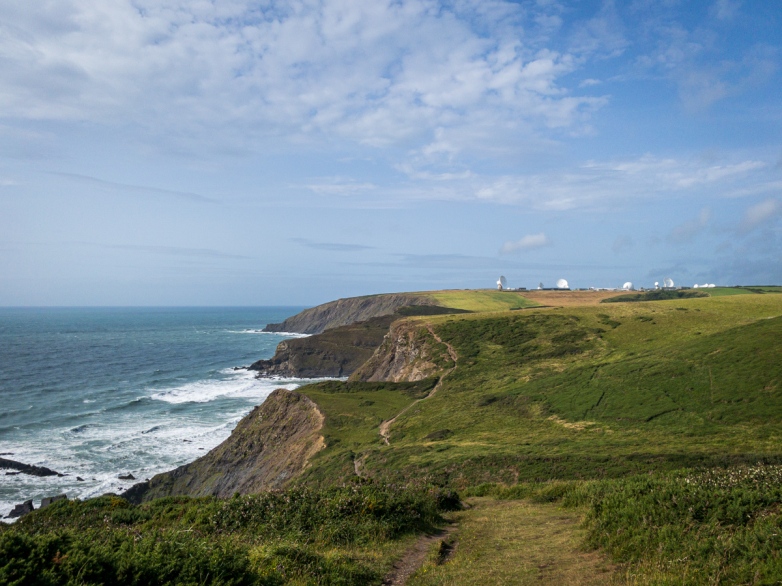 Looking North from around Northcott Mouth